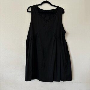 Black Sleeveless Mini Dress